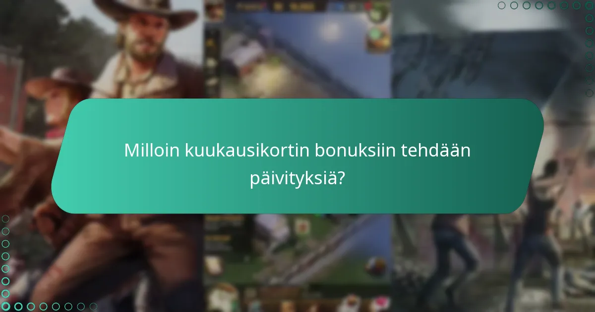 Kuinka kuukausikortin bonukset vertautuvat muihin pelin sisäisiin ostoihin?