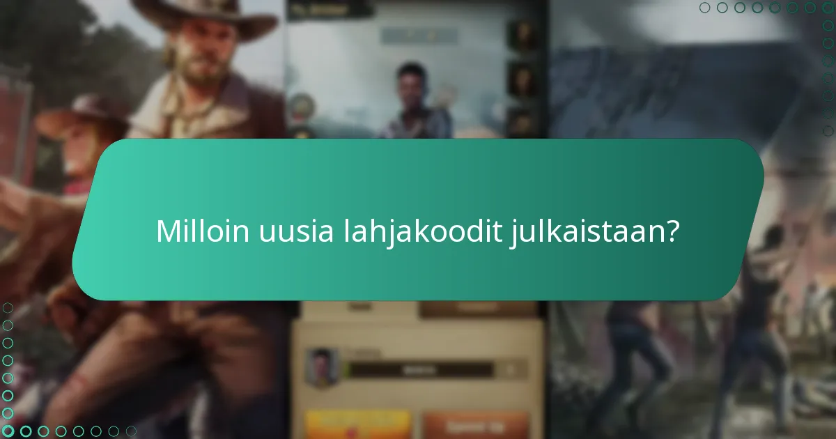 Mitkä erikoishahmot voidaan hankkia lahjakoodien avulla?
