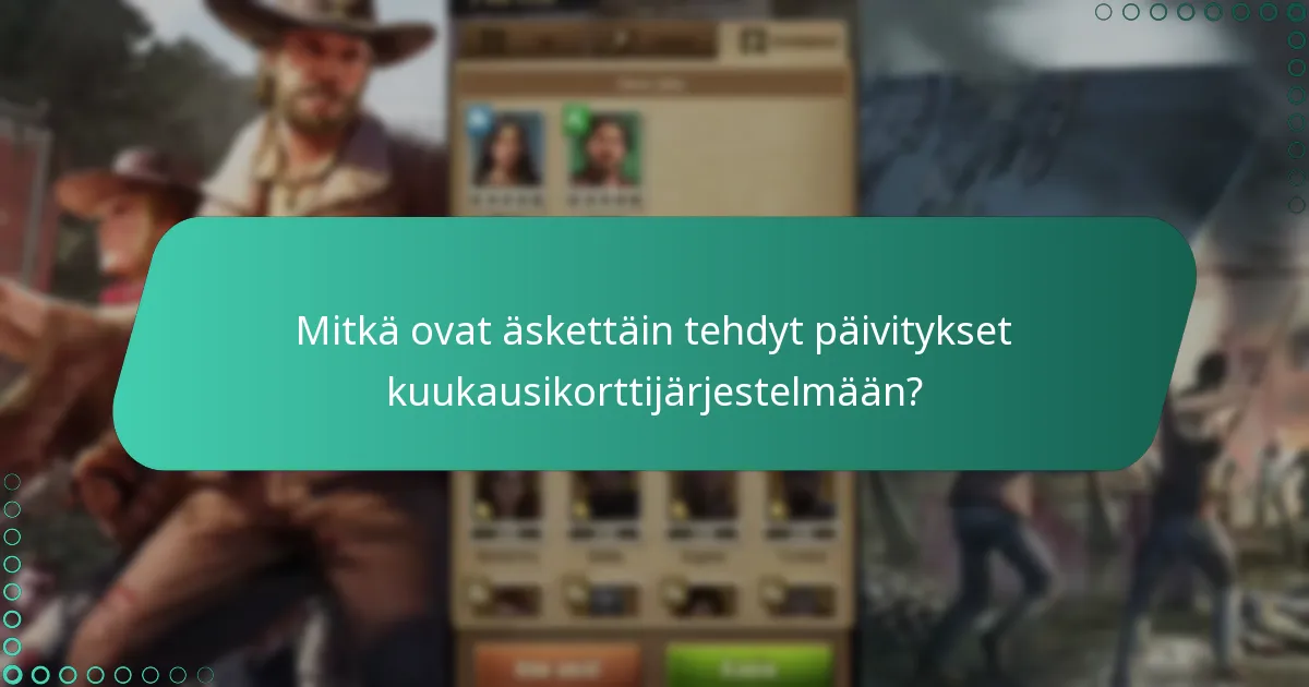 Kuinka VIP-kuukausikortti vertautuu muihin tarjouksiin pelissä The Walking Dead: Survivors?